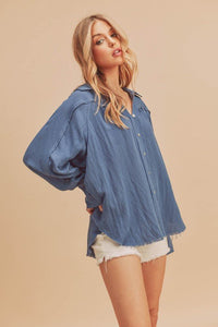 Mara Button Down Shirt - Happily Ever Atchison Shop Co.