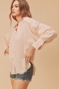 Mara Button Down Shirt - Happily Ever Atchison Shop Co.