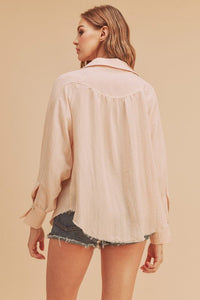 Mara Button Down Shirt - Happily Ever Atchison Shop Co.