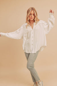 Mara Button Down Shirt - Happily Ever Atchison Shop Co.