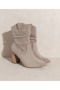 MAVIS Western Style Bootie - Happily Ever Atchison Shop Co.