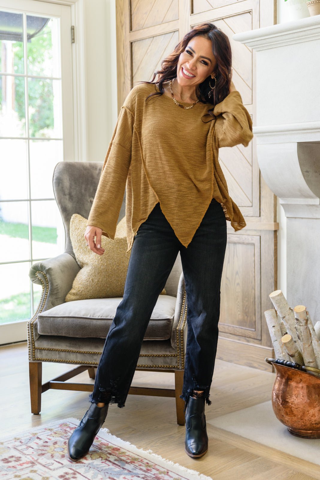 Maximize My Style Lightweight Sweater - Happily Ever Atchison Shop Co.