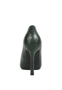 Mellen Croc Faux Leather Formal Pumps - Happily Ever Atchison Shop Co.