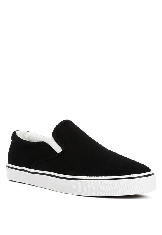 Merlin Canvas Slip On Sneakers - Happily Ever Atchison Shop Co.