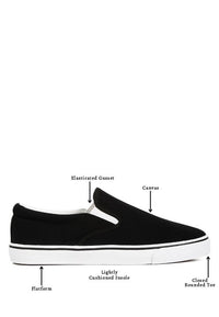 Merlin Canvas Slip On Sneakers - Happily Ever Atchison Shop Co.