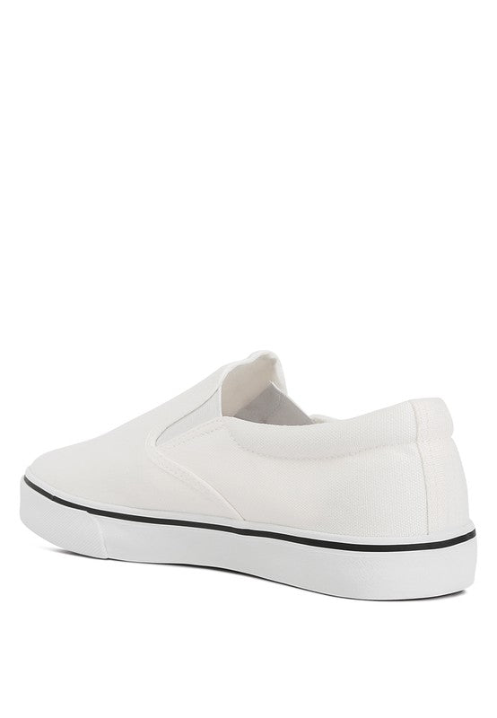 Merlin Canvas Slip On Sneakers - Happily Ever Atchison Shop Co.