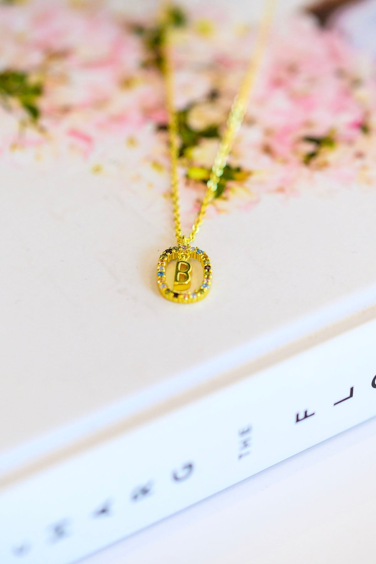 Mi Amor Gold Dipped Initial Necklace - Happily Ever Atchison Shop Co.