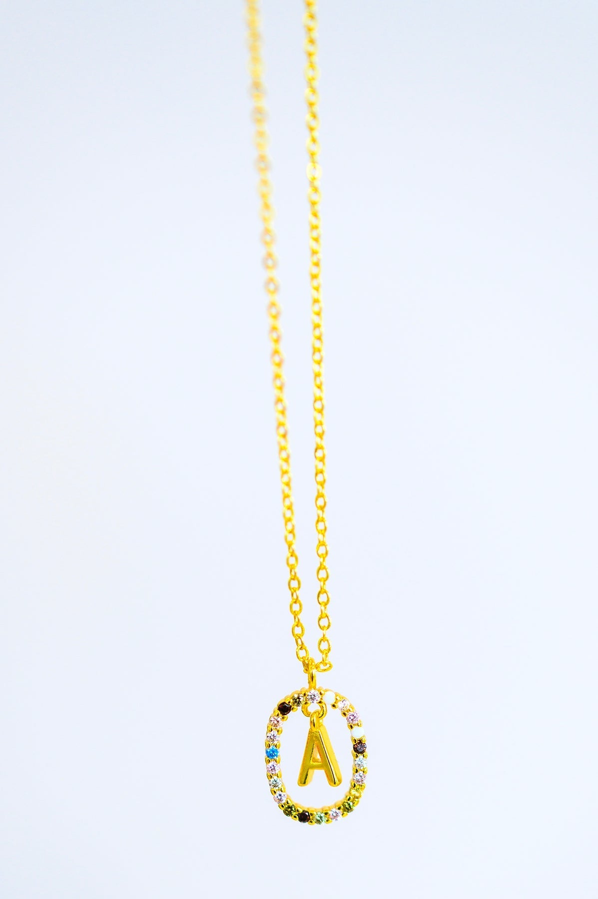 Mi Amor Gold Dipped Initial Necklace - Happily Ever Atchison Shop Co.