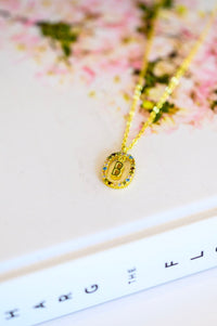 Mi Amor Gold Dipped Initial Necklace - Happily Ever Atchison Shop Co.