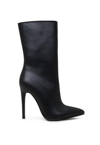 MICAH POINTED STILETTO HIGH ANKLE BOOTS - Happily Ever Atchison Shop Co.