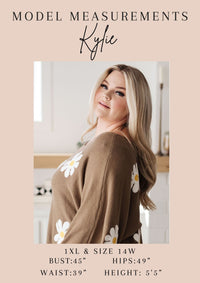 Mid Mod Floral Sweater - Happily Ever Atchison Shop Co.