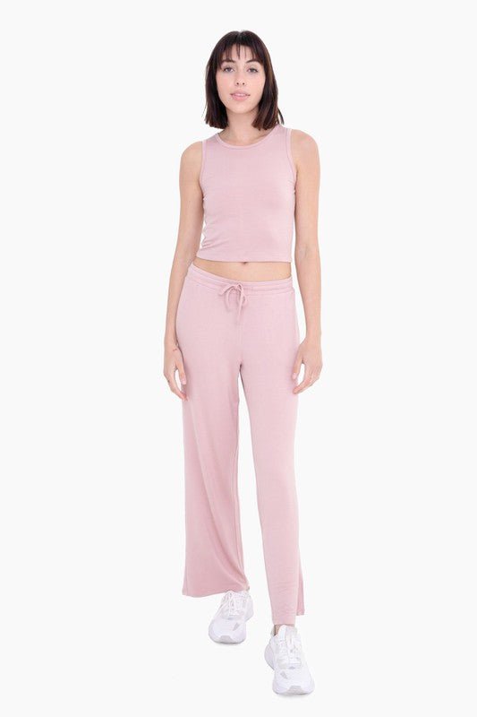 Mid - Rise Lounge Terry Pant - Happily Ever Atchison Shop Co.