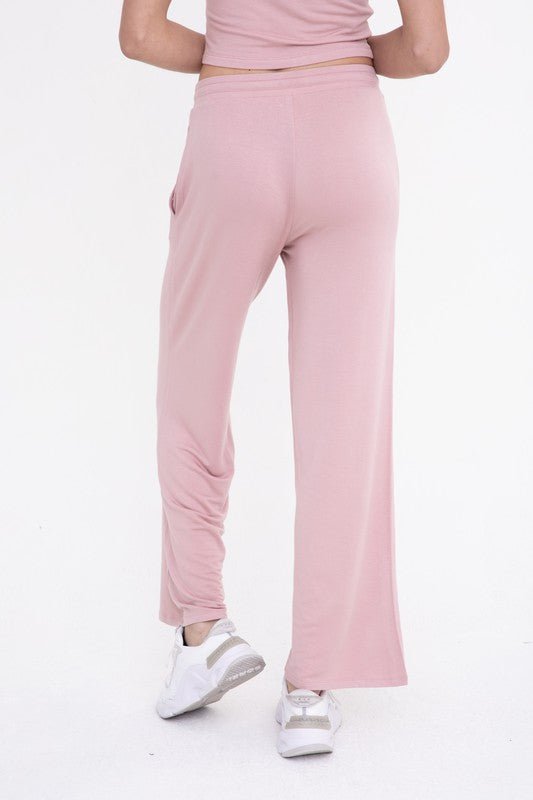 Mid - Rise Lounge Terry Pant - Happily Ever Atchison Shop Co.