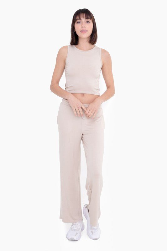 Mid - Rise Lounge Terry Pant - Happily Ever Atchison Shop Co.