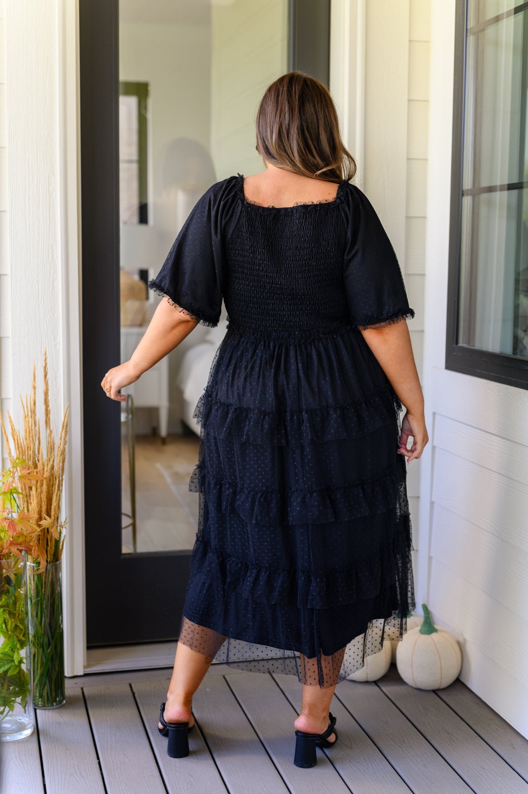 Midnight Waltz Midi Dress - Happily Ever Atchison Shop Co.