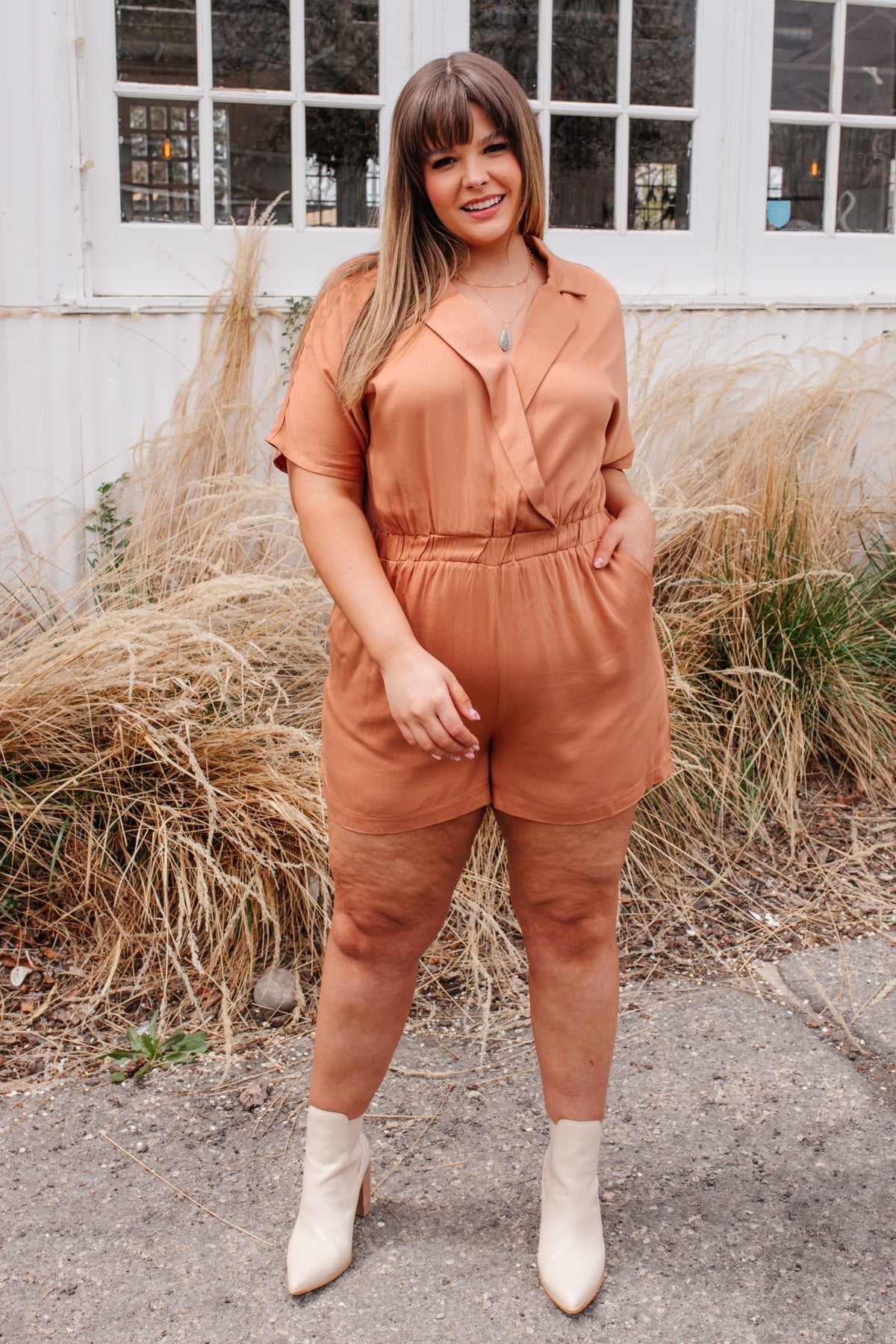 Midtown Romper - Happily Ever Atchison Shop Co.