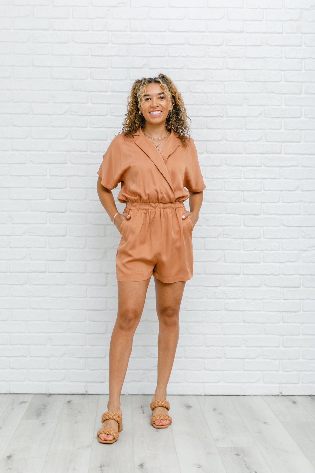 Midtown Romper - Happily Ever Atchison Shop Co.
