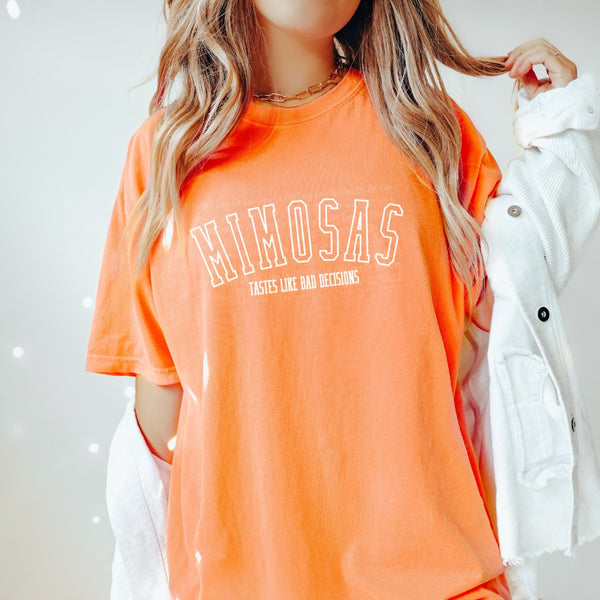 MIMOSAS Graphic Tee - Happily Ever Atchison Shop Co.