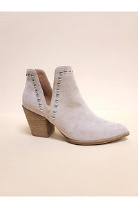 MISTY - 106 - STUD ANKLE BOOTIES - Happily Ever Atchison Shop Co.