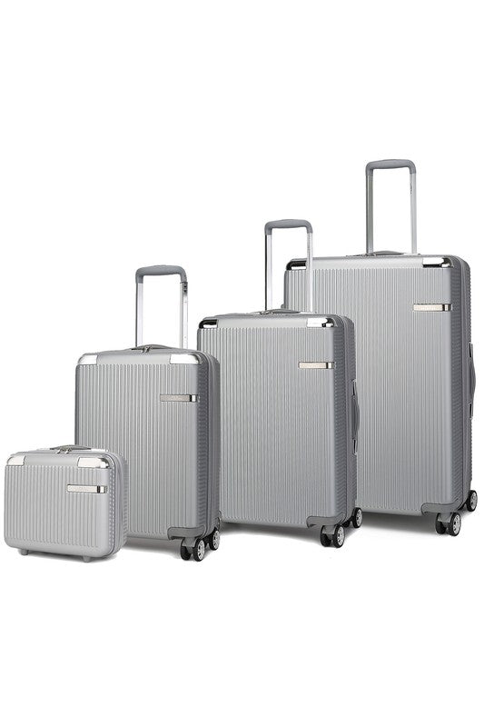 MKF Collection Tulum 4 - piece luggage set by Mia K - Happily Ever Atchison Shop Co.