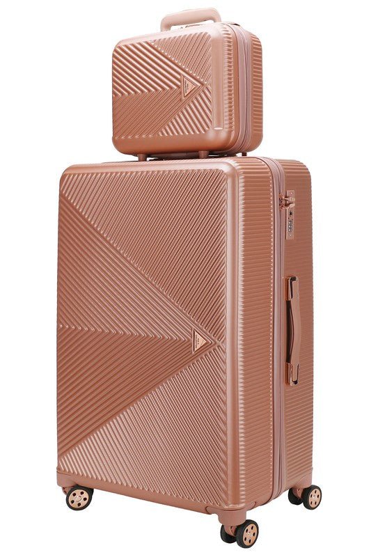 MKF Felicity Carry - on and Cosmetic Case by Mia K - Happily Ever Atchison Shop Co.
