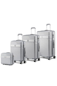 MKF Mykonos Luggage Set by Mia K - 4 pieces - Happily Ever Atchison Shop Co.