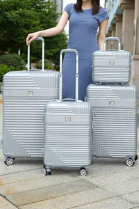 MKF Mykonos Luggage Set by Mia K - 4 pieces - Happily Ever Atchison Shop Co.