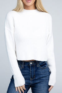 Mock Neck Pullover - Happily Ever Atchison Shop Co.