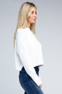 Mock Neck Pullover - Happily Ever Atchison Shop Co.