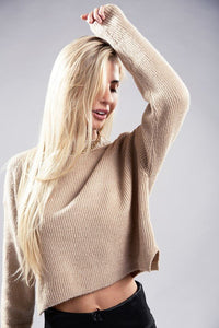 Mock Neck Pullover - Happily Ever Atchison Shop Co.