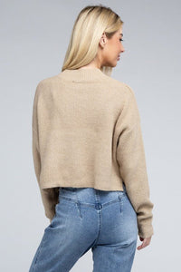 Mock Neck Pullover - Happily Ever Atchison Shop Co.