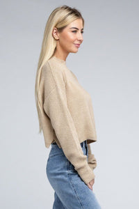 Mock Neck Pullover - Happily Ever Atchison Shop Co.