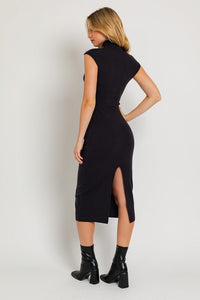 Mock Neck Sweater Midi Dress - Happily Ever Atchison Shop Co.