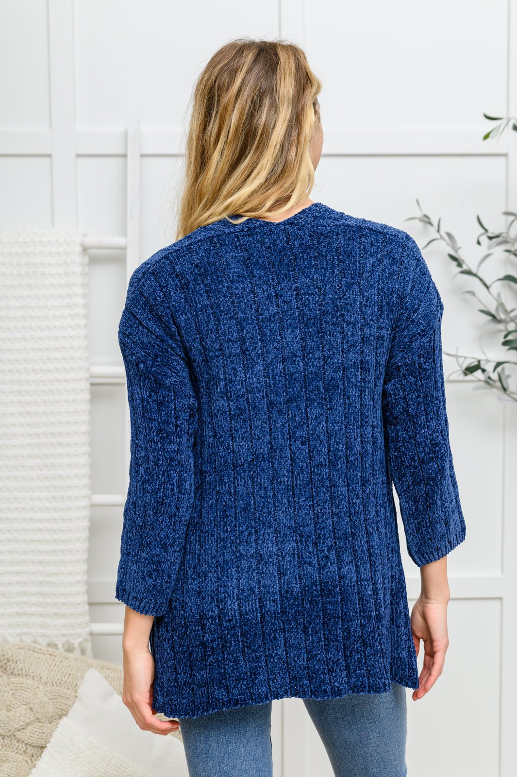 Mountain Mornings Cardigan In Navy - Happily Ever Atchison Shop Co.