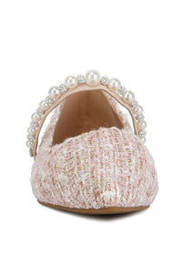 Mowie Tweed Mary Jane Ballet Flats - Happily Ever Atchison Shop Co.