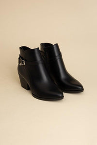 Nadine Ankle Buckle Boots - Happily Ever Atchison Shop Co.