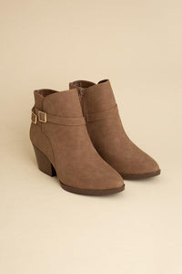 Nadine Ankle Buckle Boots - Happily Ever Atchison Shop Co.