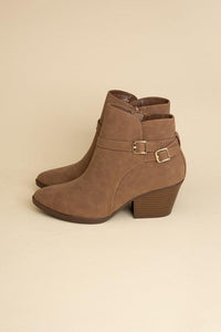 Nadine Ankle Buckle Boots - Happily Ever Atchison Shop Co.