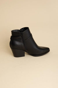 Nadine Ankle Buckle Boots - Happily Ever Atchison Shop Co.