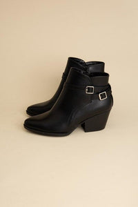 Nadine Ankle Buckle Boots - Happily Ever Atchison Shop Co.