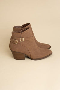 Nadine Ankle Buckle Boots - Happily Ever Atchison Shop Co.