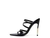 NEW AFFAIR Croc Metal High Heeled Sandals - Happily Ever Atchison Shop Co.