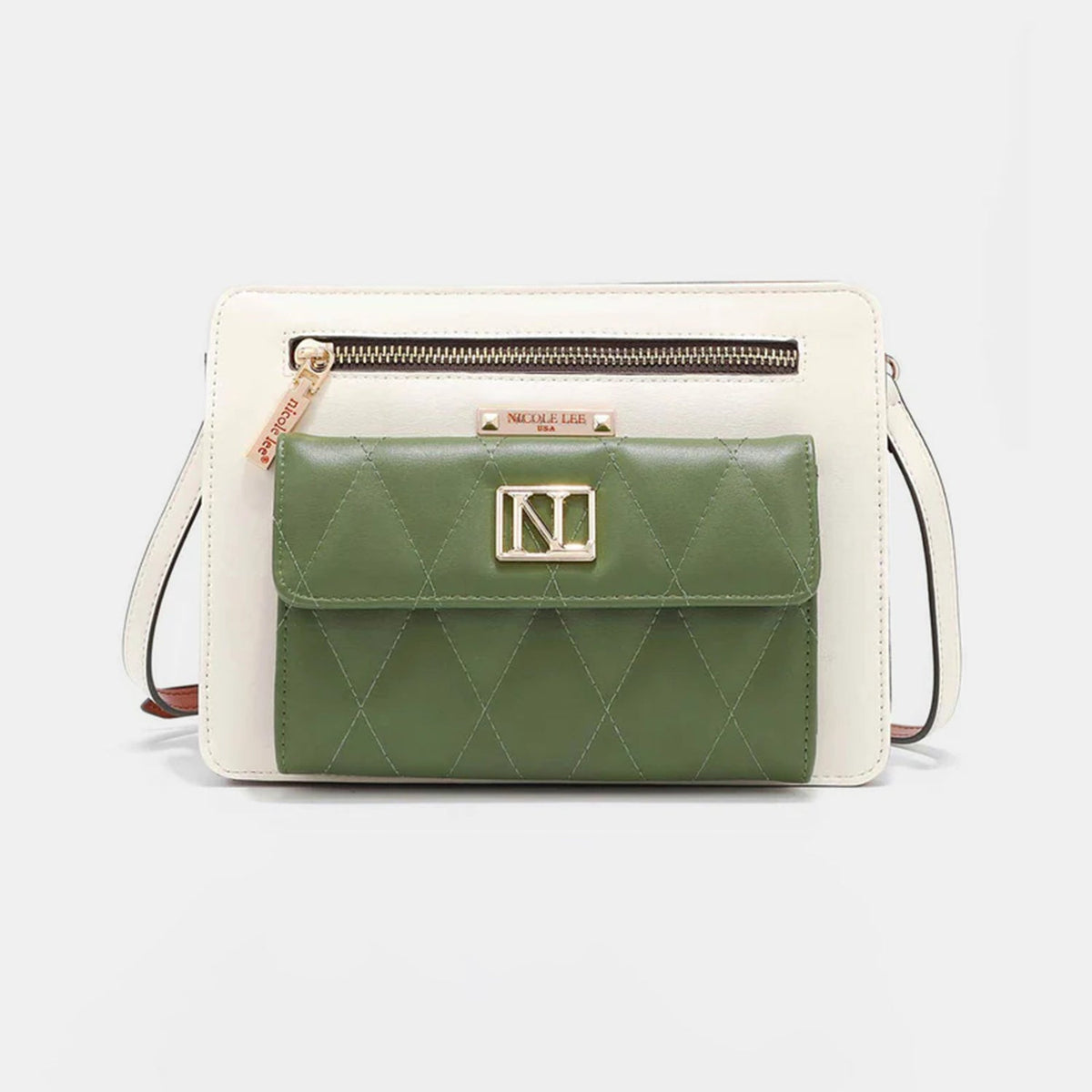 Nicole Lee USA Color Block Crossbody Bag - Happily Ever Atchison Shop Co.
