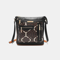 Nicole Lee USA Geometric Pattern Crossbody Bag - Happily Ever Atchison Shop Co.