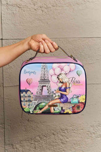 Nicole Lee USA Printed Handbag with Three Pouches - Happily Ever Atchison Shop Co.