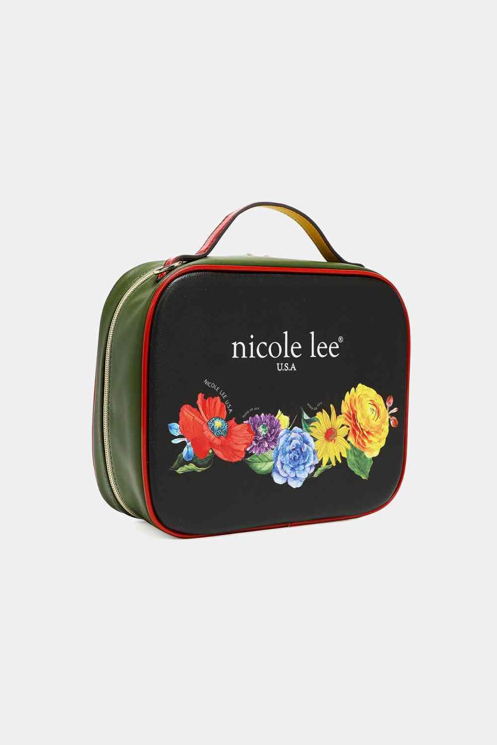 Nicole Lee USA Printed Handbag with Three Pouches - Happily Ever Atchison Shop Co.