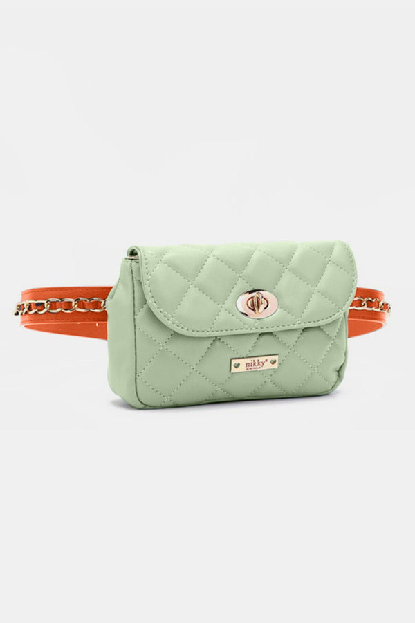 Nicole Lee USA Quilted Fanny Pack - Happily Ever Atchison Shop Co.