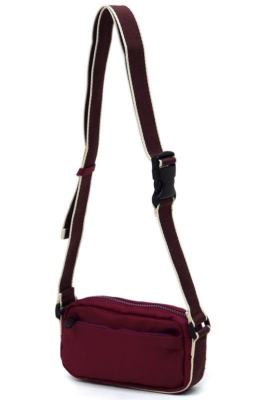 Nylon Fanny Pack Crossbody Bag - Happily Ever Atchison Shop Co.