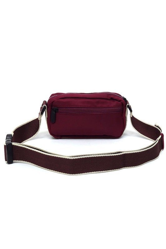 Nylon Fanny Pack Crossbody Bag - Happily Ever Atchison Shop Co.