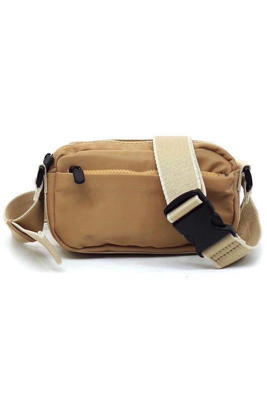 Nylon Fanny Pack Crossbody Bag - Happily Ever Atchison Shop Co.